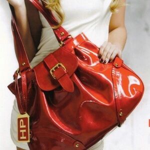 Dooney & Bourke Limited Edition Hayden Panettiere Patent Leather Shoulder Bag
